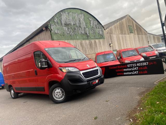 2018 Peugeot Boxer 2.0 BlueHDi H2 Professional Van 130ps